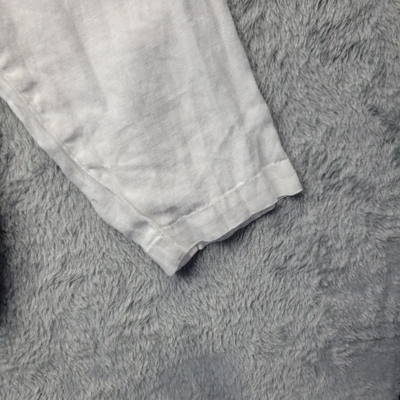 Murano Baird Mcnutt Mens Linen Shirt Size XL Floral Long Sleeve Button Front - Picture 11 of 12